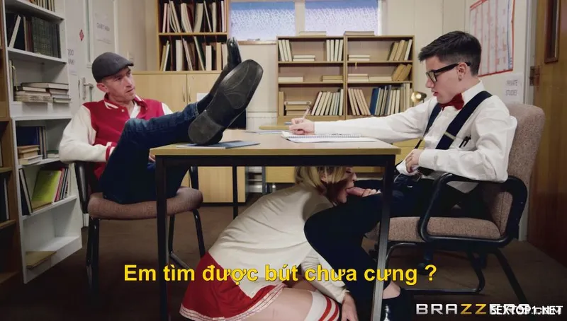 Trả bài ghệ tên đầu em người yêu ở trường vietsub